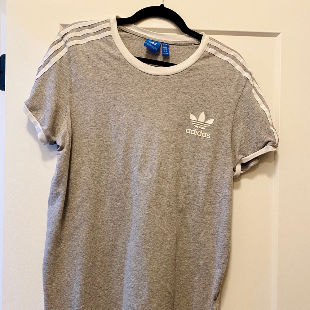 Adidas Long Gray T-Shirt